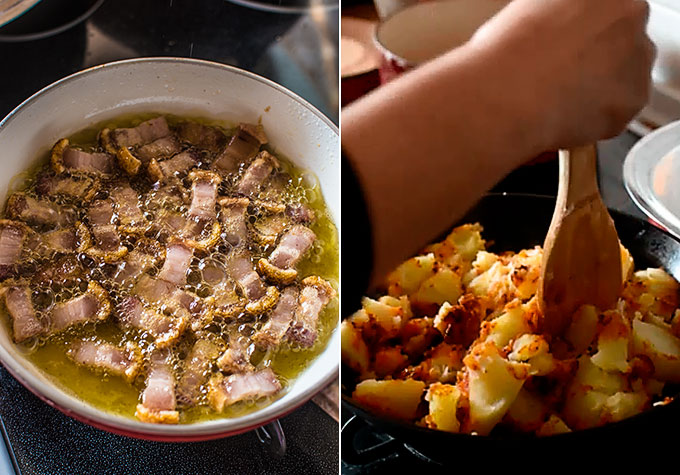 patatas revolconas paso a paso